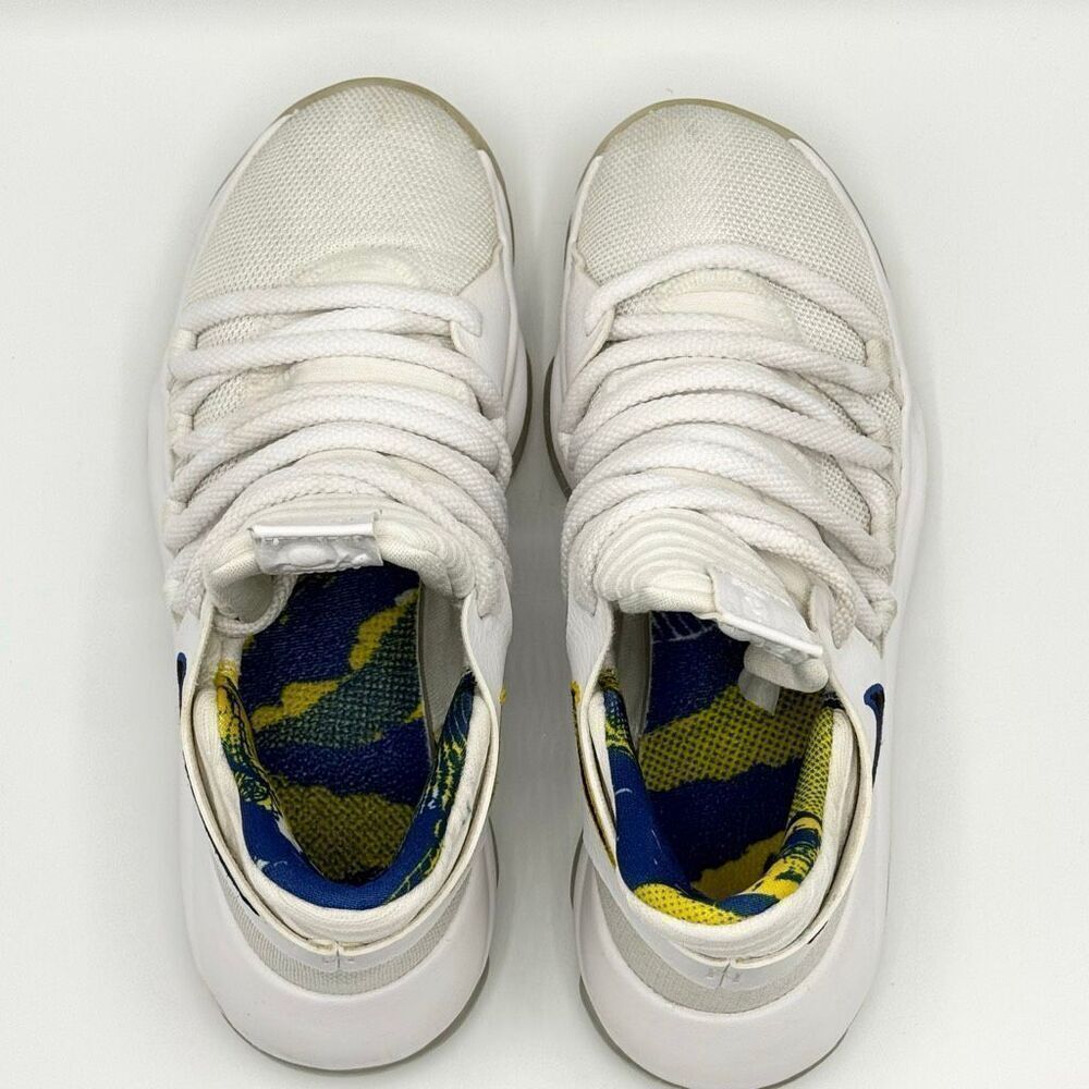 Nike Zoom KD 10 Limited EP NBA Golden State Warriors AJ7781-101 - Big Kids US 3. - Picture 6 of 13